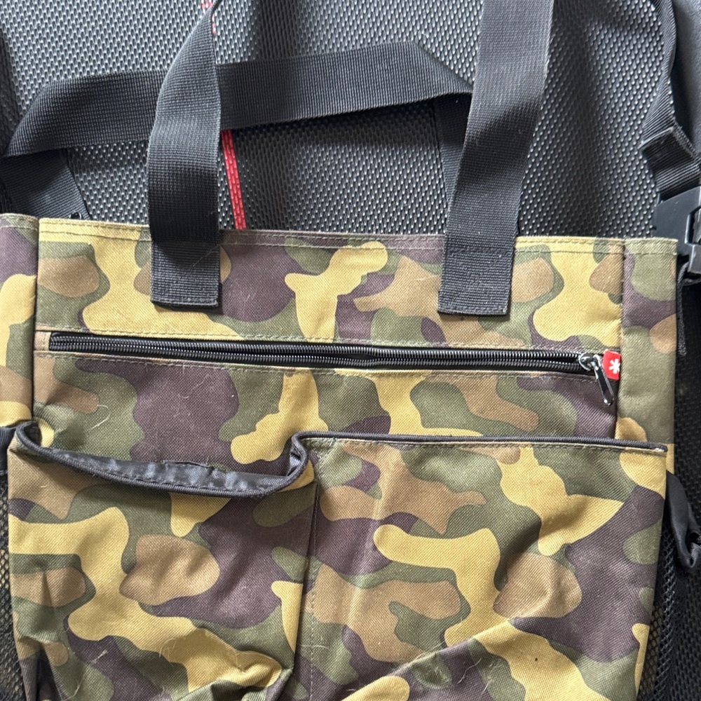 Camouflage Convertible Shoulder Tote Bag - Unbranded - Picture 3 of 15